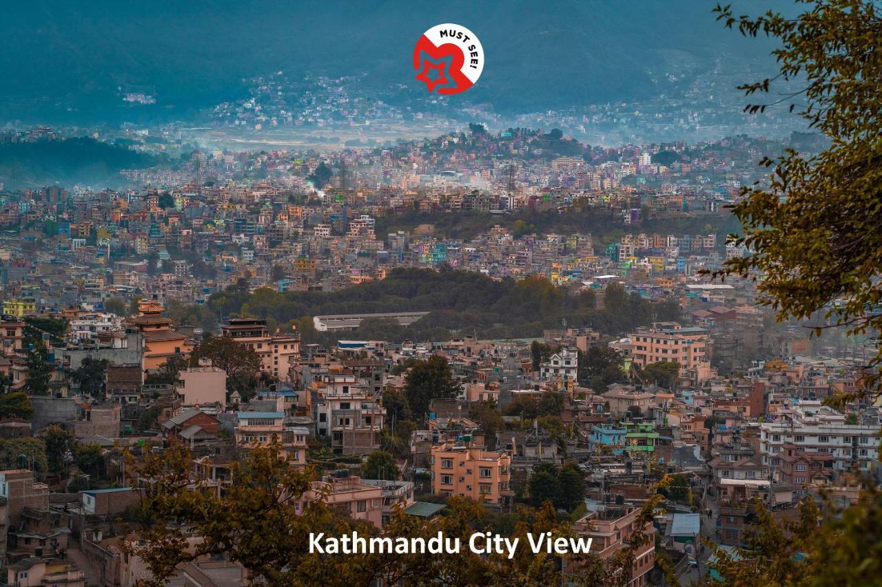 Oyo 136 Hotel Om Plaza Kathmandu Esterno foto
